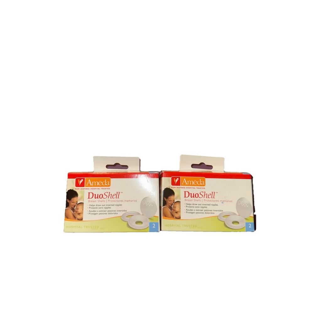 LOT OF 2: Ameda Duo Shell Breast Shells (2)